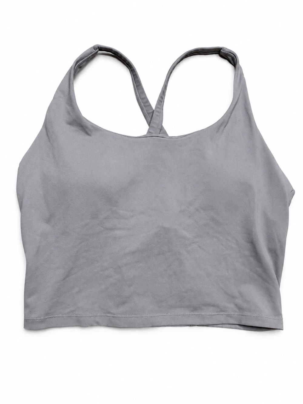 HALARA Gray Crop Yoga Top Bra